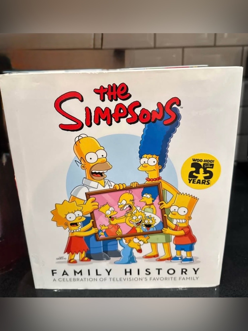 The Simpsons Family History Book - White
